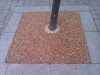 Tree pit  finished with bonded aggregate paving