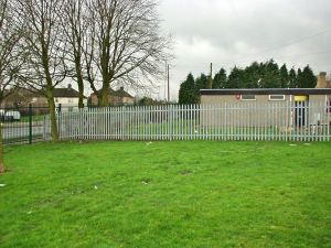 Fencing at Buttershaw High School